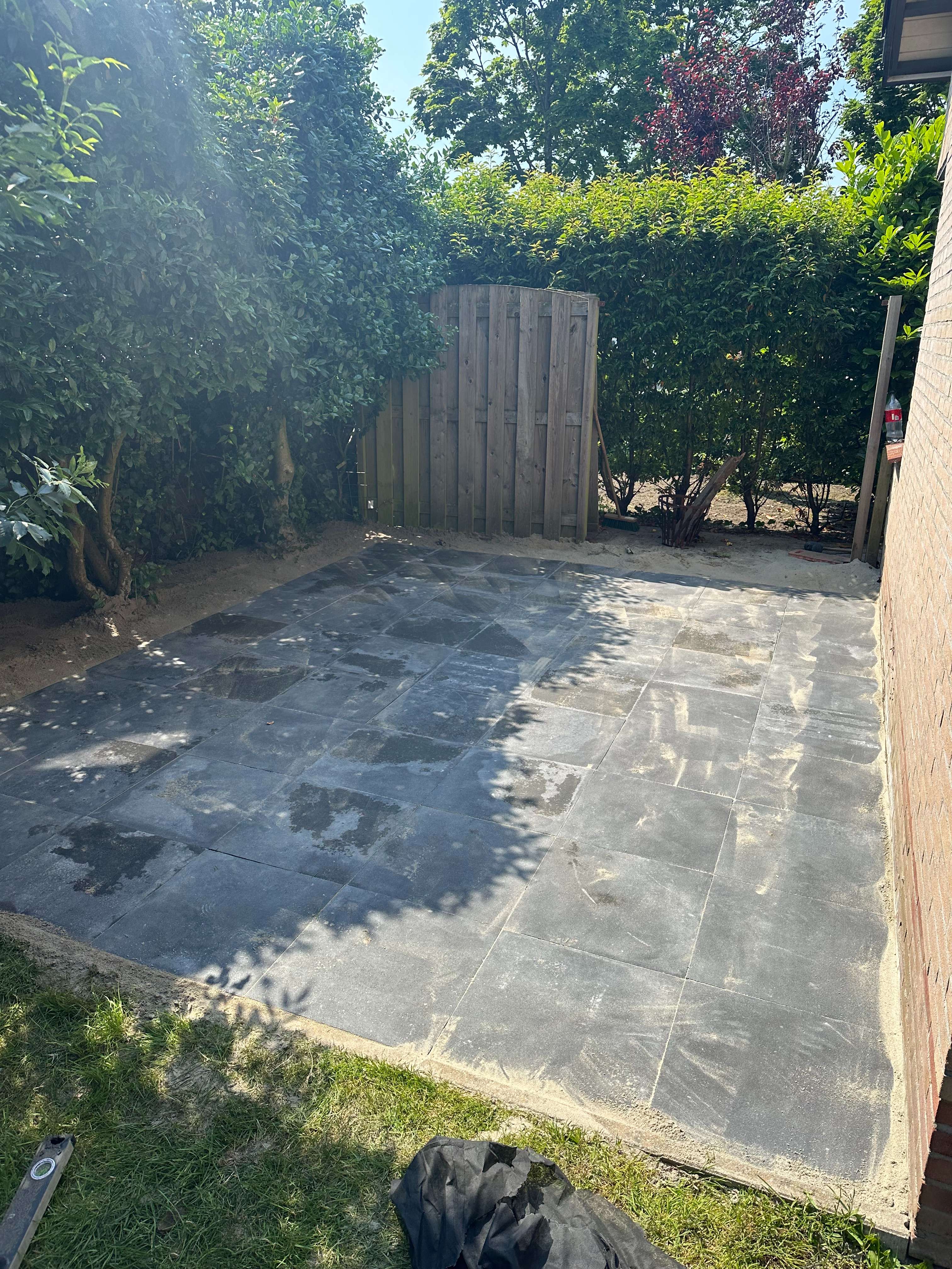 Bestrating aangelegd door Homeservices