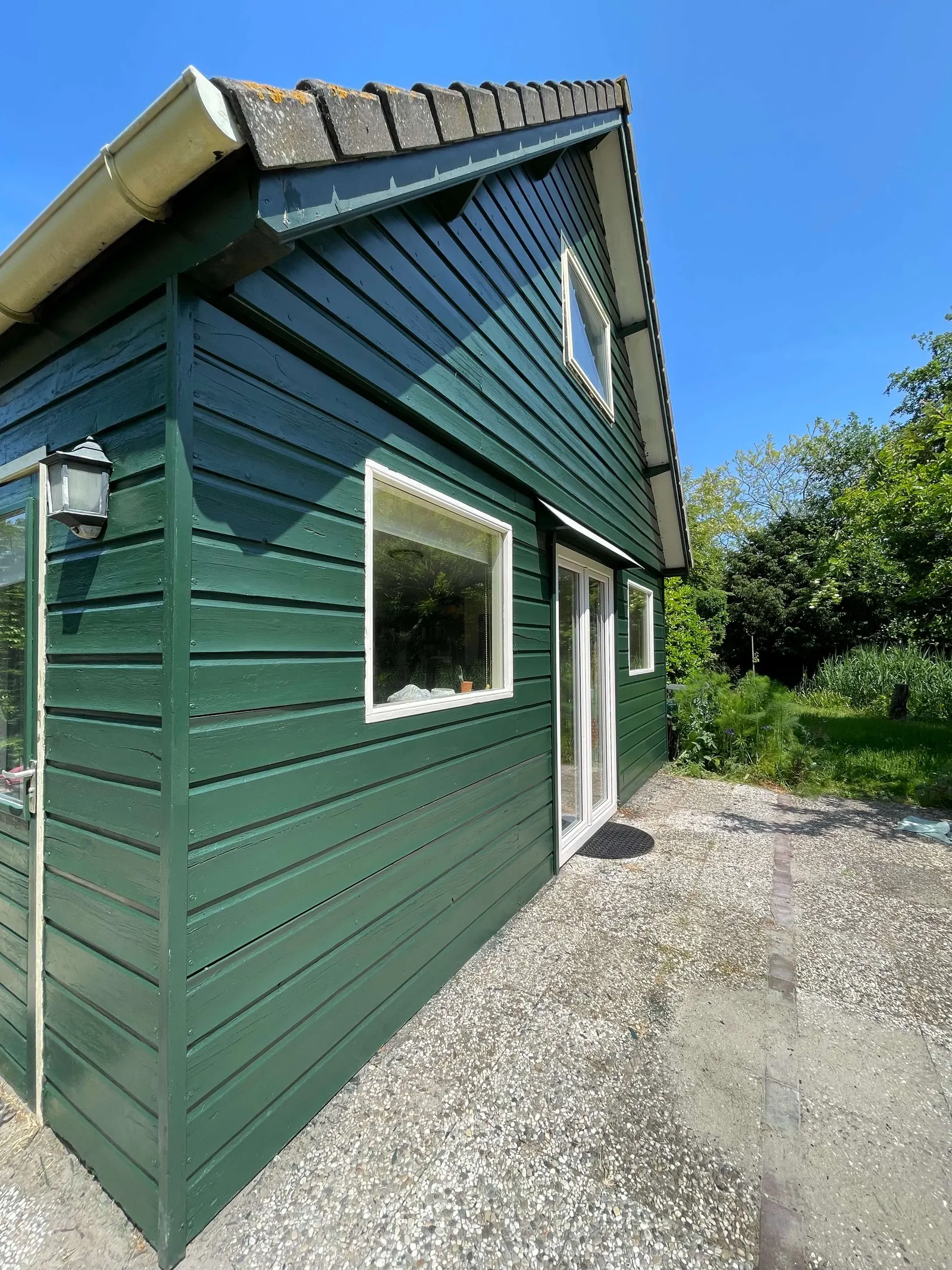 Schilderwerk tuinhuis houtwerk — schilderwerk door Homeservices in regio Voorne aan Zee